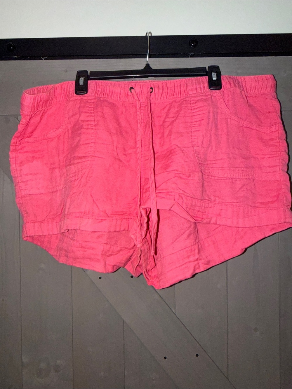 GAP Neon Pink Drawstring Athletic Shorts